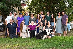 Elsa Epstein bei Ihrem 100. Geburtstag, 2025 (Quelle: Privat)